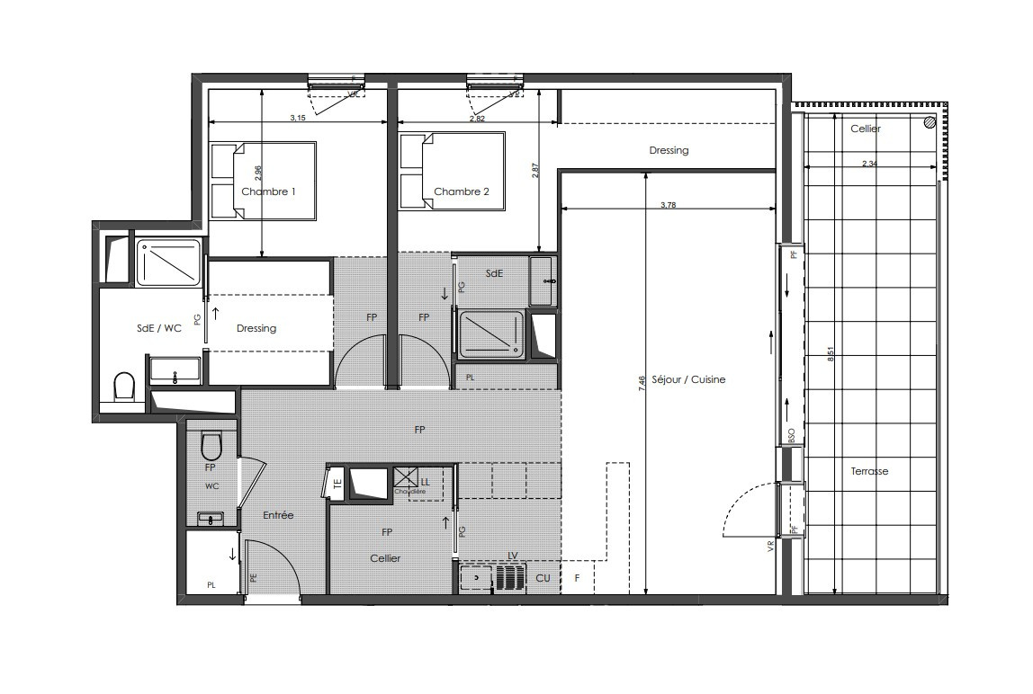 Image_, Appartement, Castelnau-le-Lez, ref :CASTELNAU T3